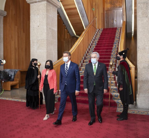 Alberto Núñez Feijóo tomou posesión como presidente da Xunta no Parlamento de Galicia